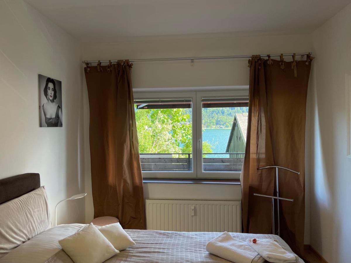 Seewohnung Lucia - Mit Seezugang Annenheim Esterno foto