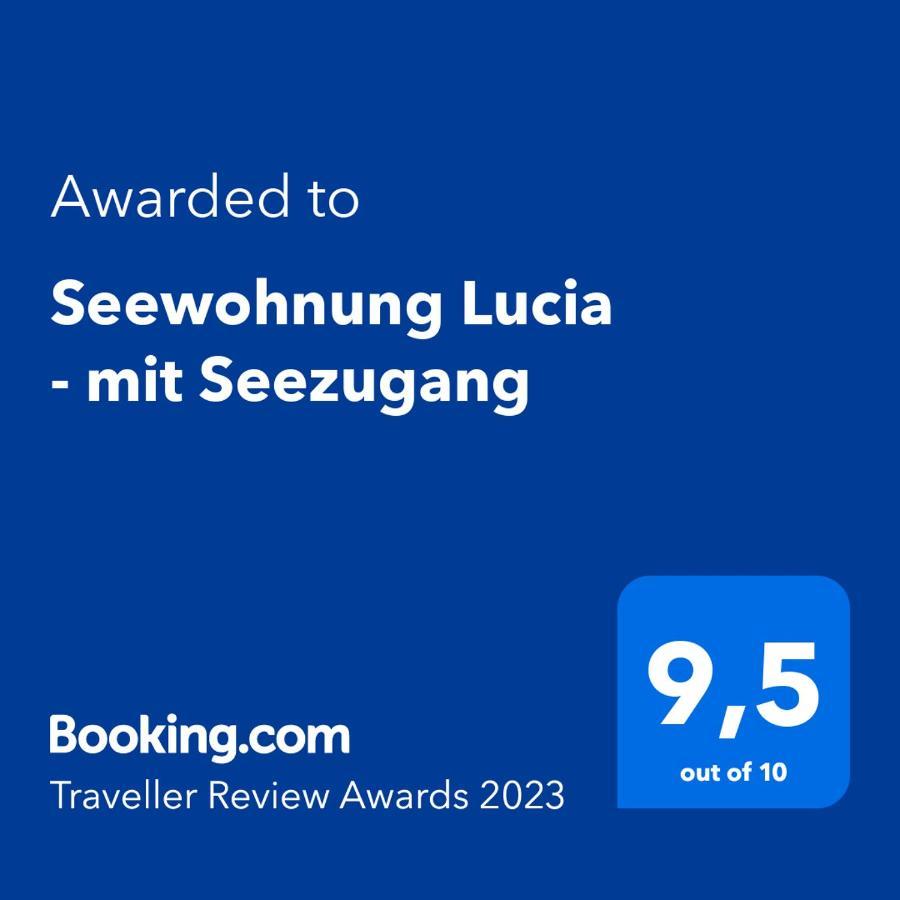 Seewohnung Lucia - Mit Seezugang Annenheim Esterno foto